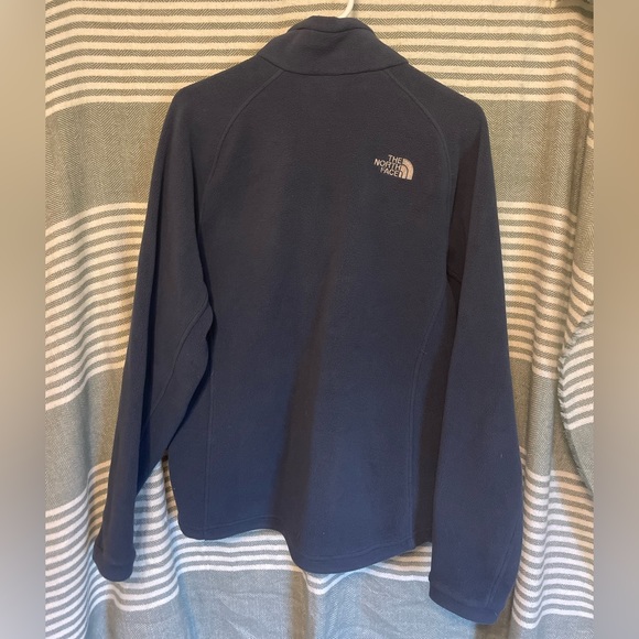 The North Face Blue Full Zip Fleece Jacket Size S - Picture 2 of 4